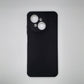Tecno Spark Go 1 Carbon Fiber texture Hard Rubber armour back cover shock-porof case