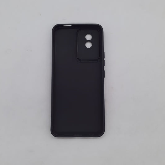 Vivo Y02 Slim Soft TPU Case – Shockproof Silicone Protective Back Cover with Raised Camera Guard