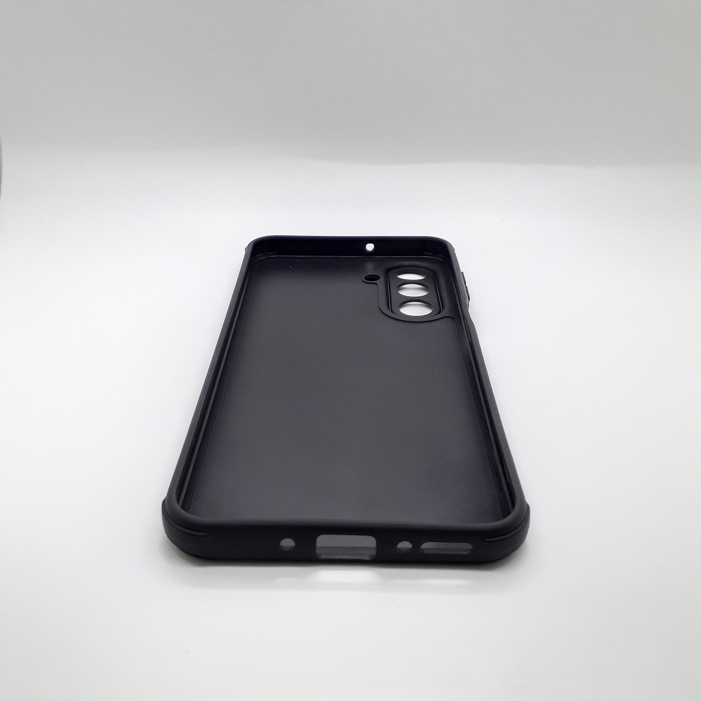 Samsung A26 Carbon Fiber texture Hard Rubber armour back cover shock-porof case