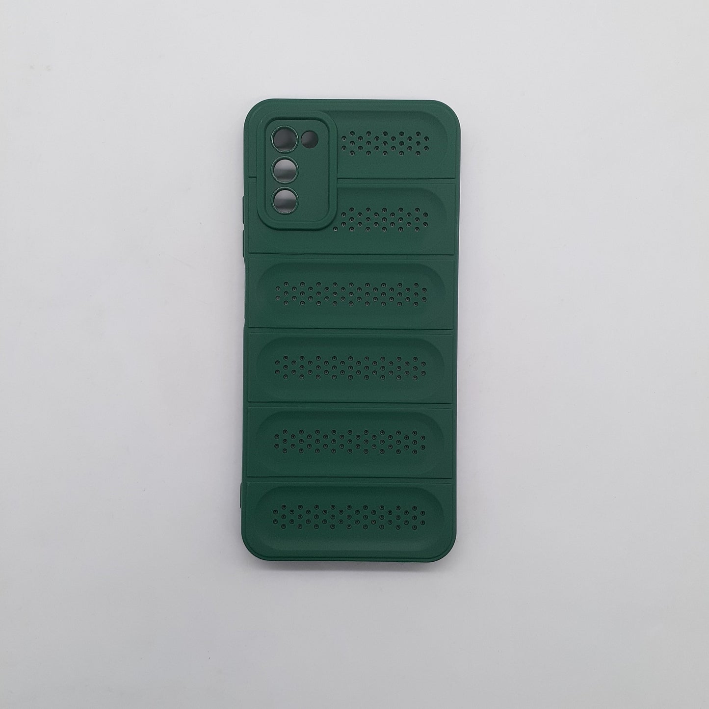 Samsung M02s Cooling Bumper Heat Dissipation Phone Case Strong TPU Material Shockproof Transparent Back Cover