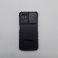 Samsung A22/A22 5G Protective Phone Case with Sliding Camera Cover Lens Protection and Integrated Kickstand/Built-in Stand, Heavy Duty Shockproof Armor