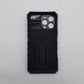iPhone 16 Pro Max Heavy Duty Shockproof Case with Slide Camera Cover, Integrated Kickstand, and Magnetic Car Mount Holder