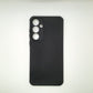 Samsung A35 Carbon Fiber texture Hard Rubber armour back cover shock-porof case