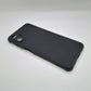Samsung A06 Carbon Fiber texture Hard Rubber armour back cover shock-porof case