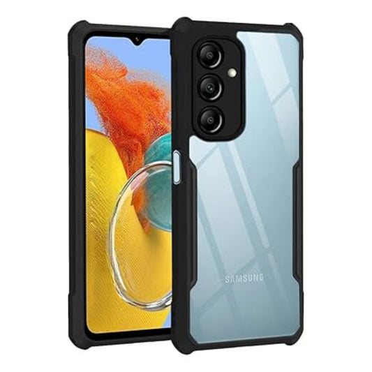 Samsung M14 case Matte Black Back Cover Soft Silicone TPU Bumper case