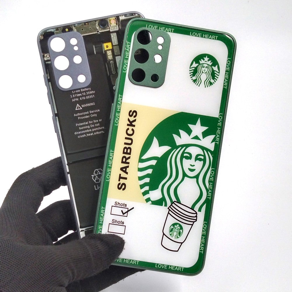 Samsung S20 Plus pack of 2 Glass Back Covers Stabucks and Circuit Design