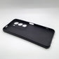 Vivo Y19s Carbon Fiber texture Hard Rubber armour back cover shock-porof case