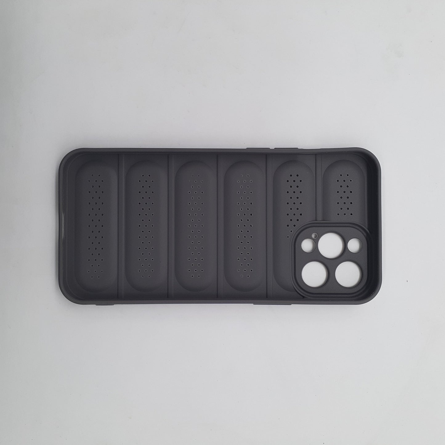 iPhone 12 Pro Max Heat Dissipation Strong TPU Material Phone Case Breathable Hollow Camera Protection Shockproof Ultra Slim Cover