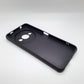 Redmi A3 Carbon Fiber texture Hard Rubber armour back cover shock-porof case