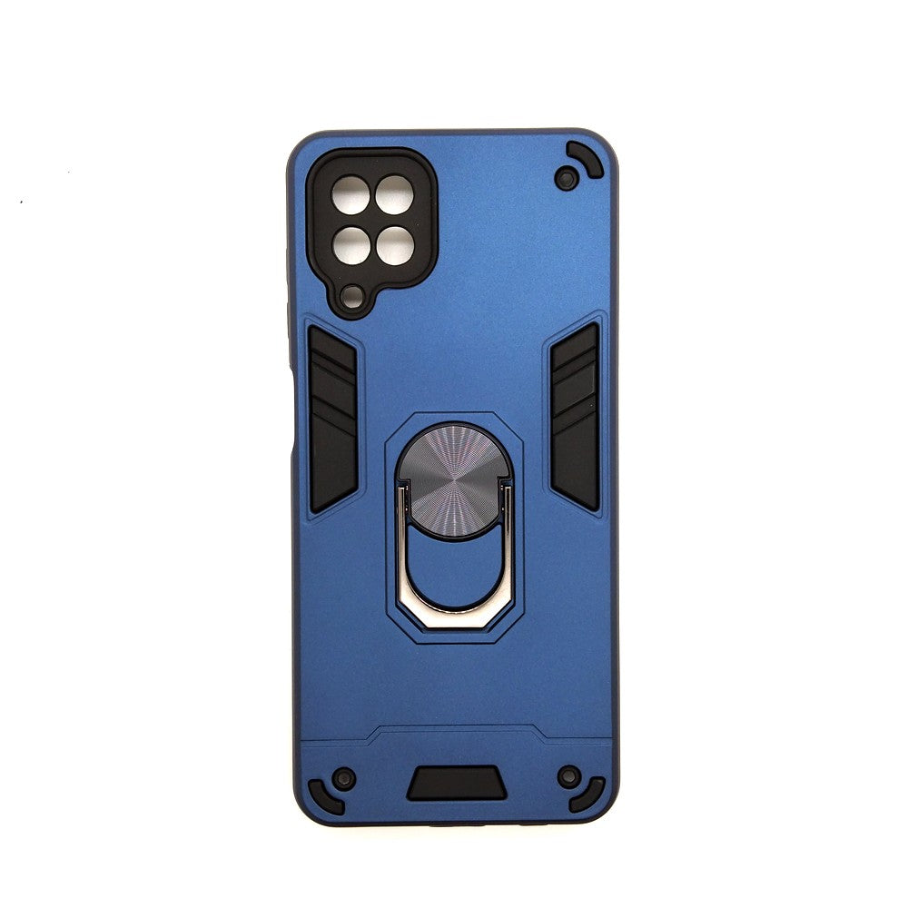 Samsung A12 Hard PC Case with ring holder Shockproof Slim back Cover