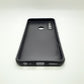 Vivo Y12 Carbon Fiber texture Hard Rubber armour back cover shock-porof case