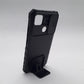 Redmi 9C Heavy Duty Hybrid Protective Case with Camera Slide Cover and 360 Rotatable Kickstand Holder Built-in Stand Armor Bumper