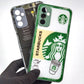 Samsung M13 pack of 2 Glass Back Covers Stabucks and Circuit Design