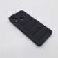 Tecno Spark 7 Heat Dissipation Design Strong TPU Material Phone Case Protective Cover Black