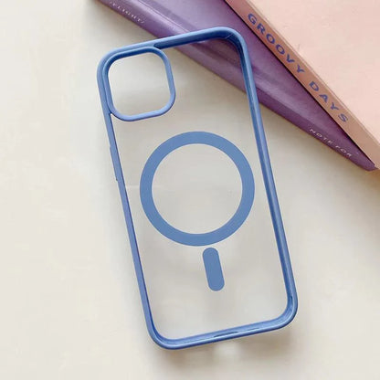 iPhone 12 Pro Max Shockproof Matte Magsafe Case