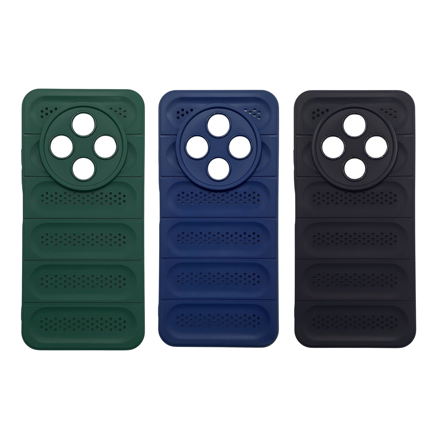 Tecno Spark 30C Heat Dissipation Design Strong TPU Material Cooling Bumper Phone Case Back Cover