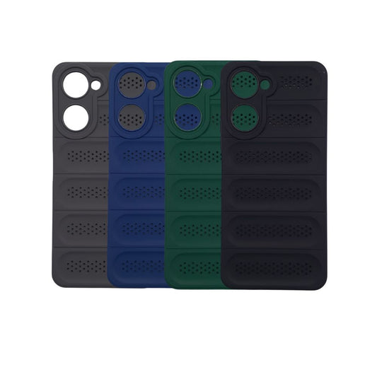 Vivo Y03 Strong TPU Material Phone Case Heat Disspation Design Shockproof Protective Cover
