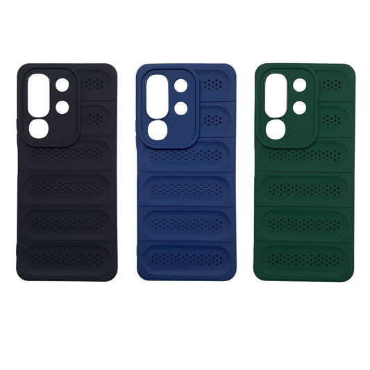 Vivo Y29 Case Heat Dissipation Design Strong TPU Material Protective Back Cover Shell