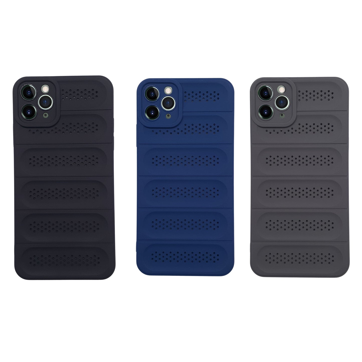 iPhone 11 Pro Max Heat Dissipation Design Strong TPU Material Phone Case Breathable Shockproof Cover