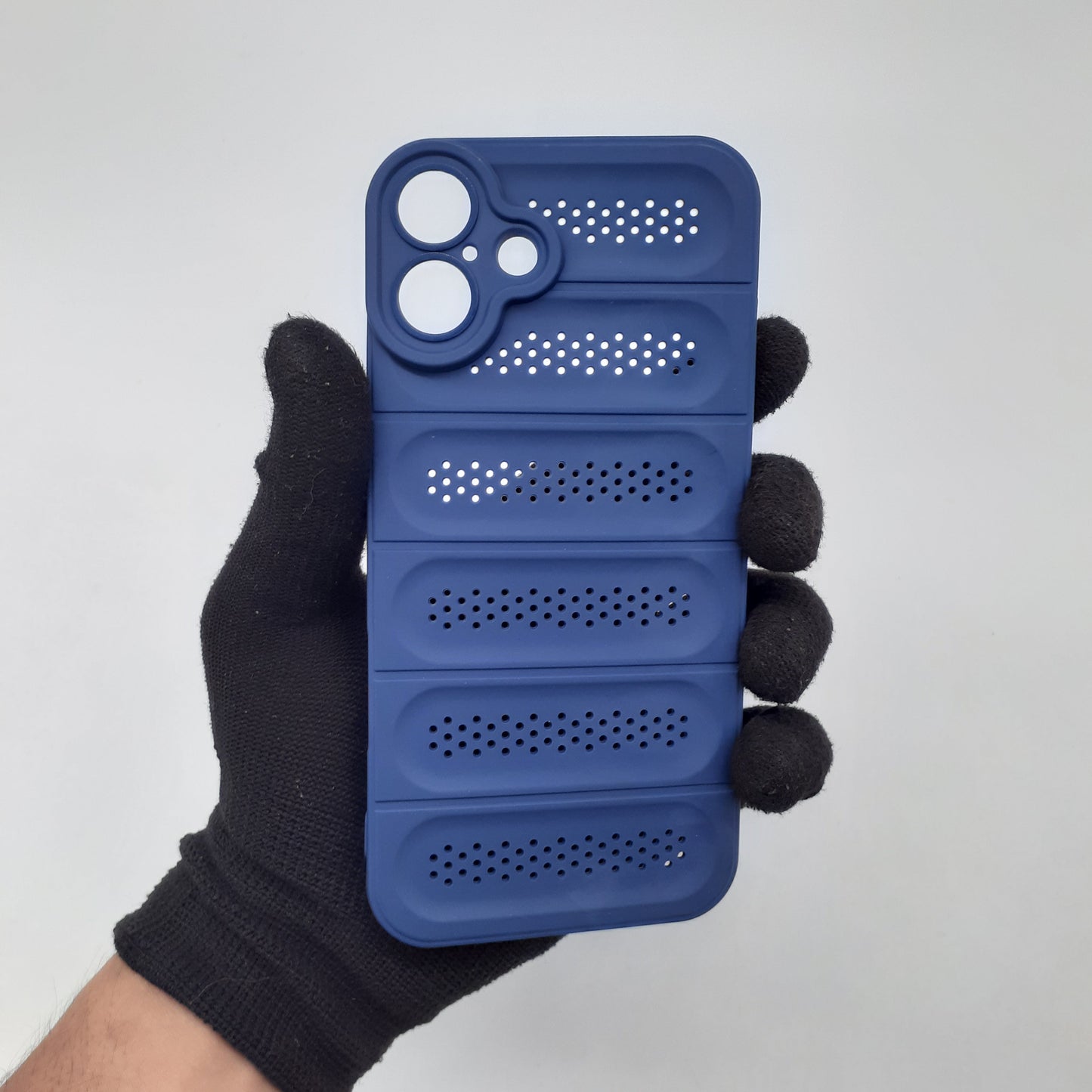 iPhone 16 Plus Heat Dissipation Strong TPU Material Phone Case Shockproof Rugged Non-Slip