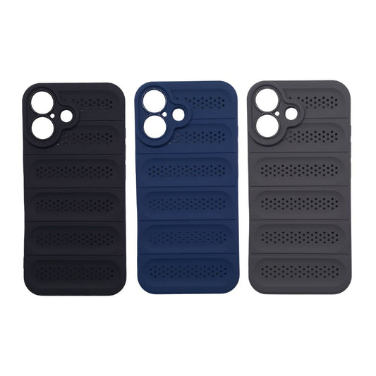 iPhone 17 Heat Dissipation Design Strong TPU Material Phone Case Breathable Cooling Shockproof Protective Cover