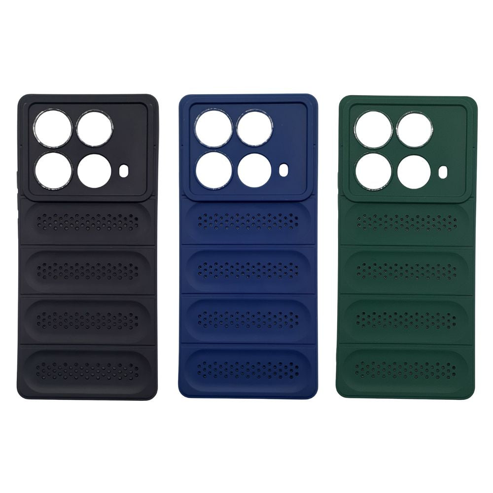 infinix Note 40 Phone Case Heat Disspation Design Strong TPU Material Full Protection Shockproof Lightweight Slim Cover for Enhanced Cooling Performance
