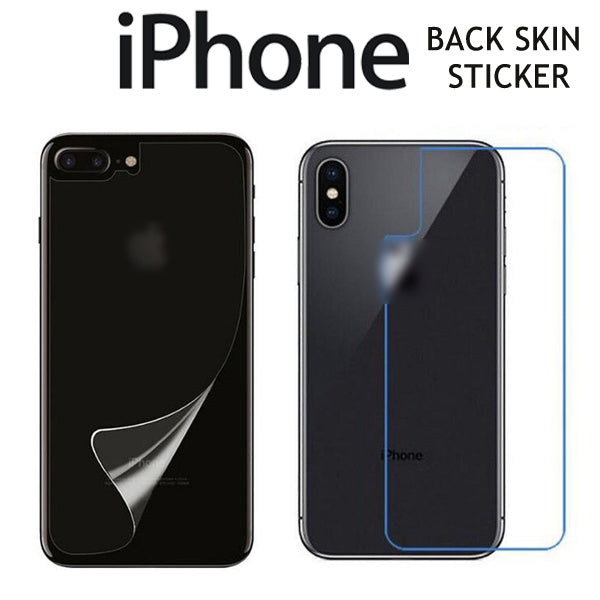 Clear Skin Back Sticker for iPhone X/Xs