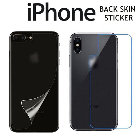 Clear Skin Back Sticker for iPhone X/Xs