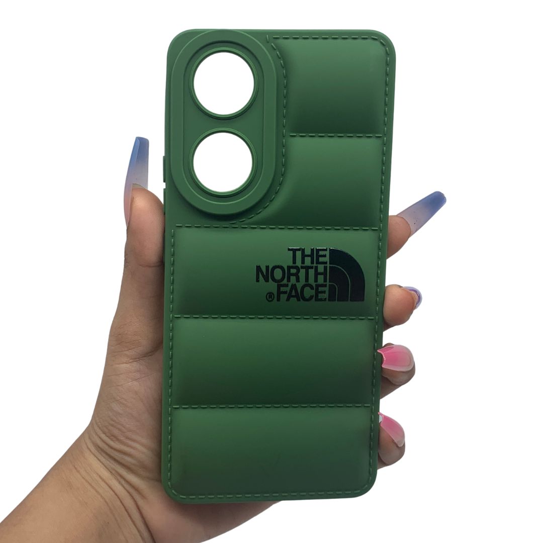Vivo Y100 Puffer Jacket Case Shock-Absorbing Air Cushion Back Cover