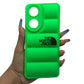 Vivo Y100 Puffer Jacket Case Shock-Absorbing Air Cushion Back Cover