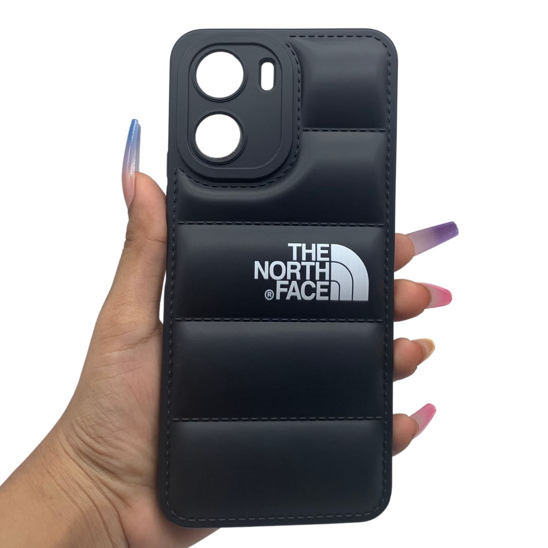 Vivo Y16 Puffer Jacket Case Shock-Absorbing Air Cushion Back Cover