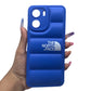 Vivo Y16 Puffer Jacket Case Shock-Absorbing Air Cushion Back Cover