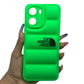 Vivo Y16 Puffer Jacket Case Shock-Absorbing Air Cushion Back Cover