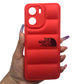 Vivo Y16 Puffer Jacket Case Shock-Absorbing Air Cushion Back Cover