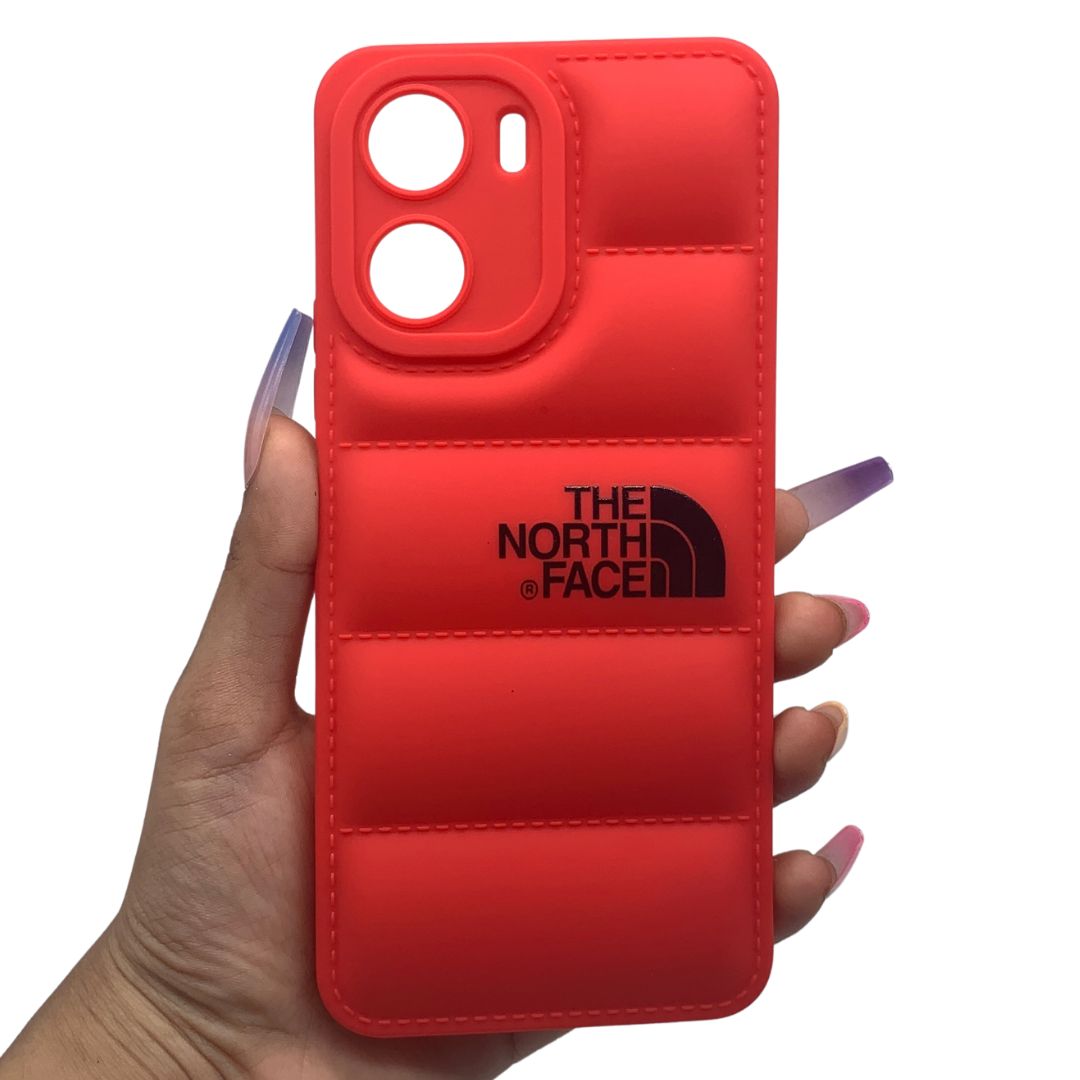 Vivo Y16 Puffer Jacket Case Shock-Absorbing Air Cushion Back Cover