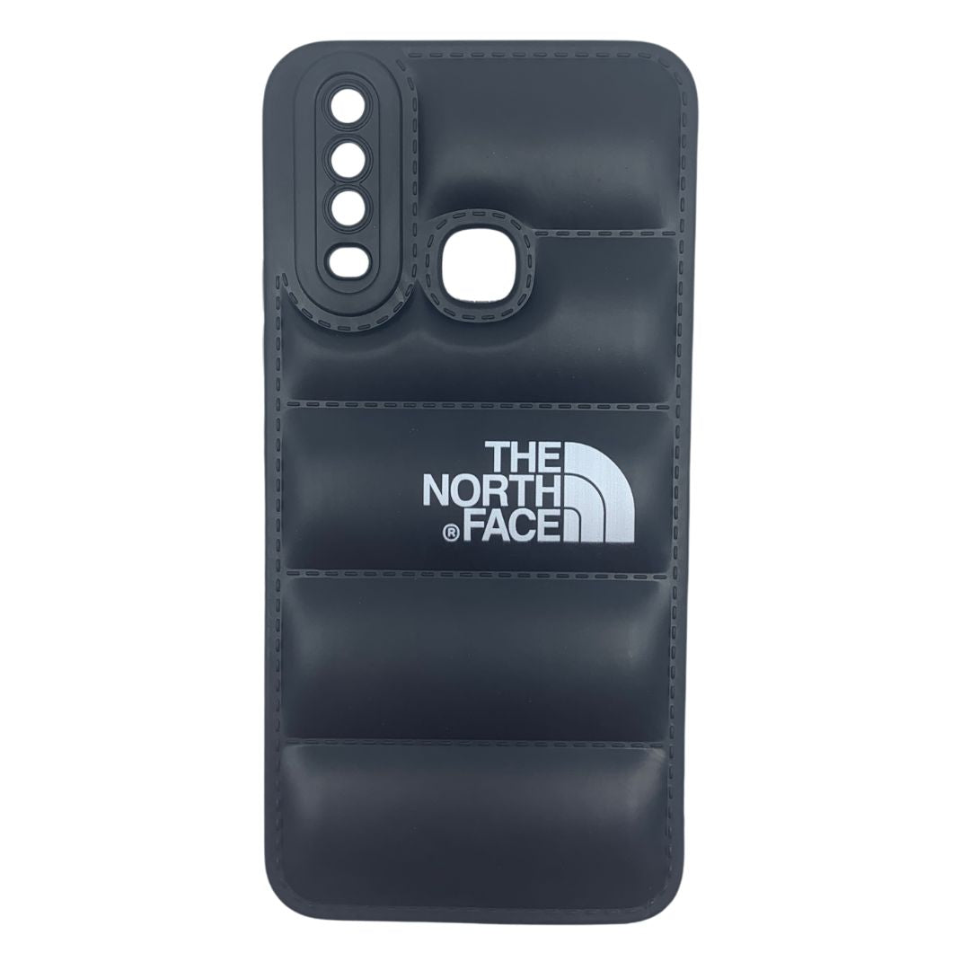 Vivo Y17 Puffer Jacket Case Shock-Absorbing Air Cushion Back Cover
