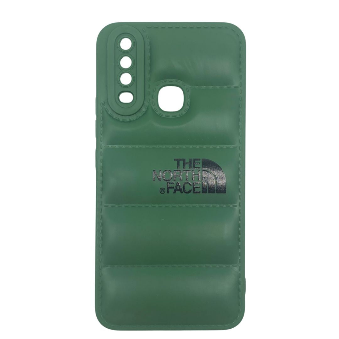 Vivo Y17 Puffer Jacket Case Shock-Absorbing Air Cushion Back Cover