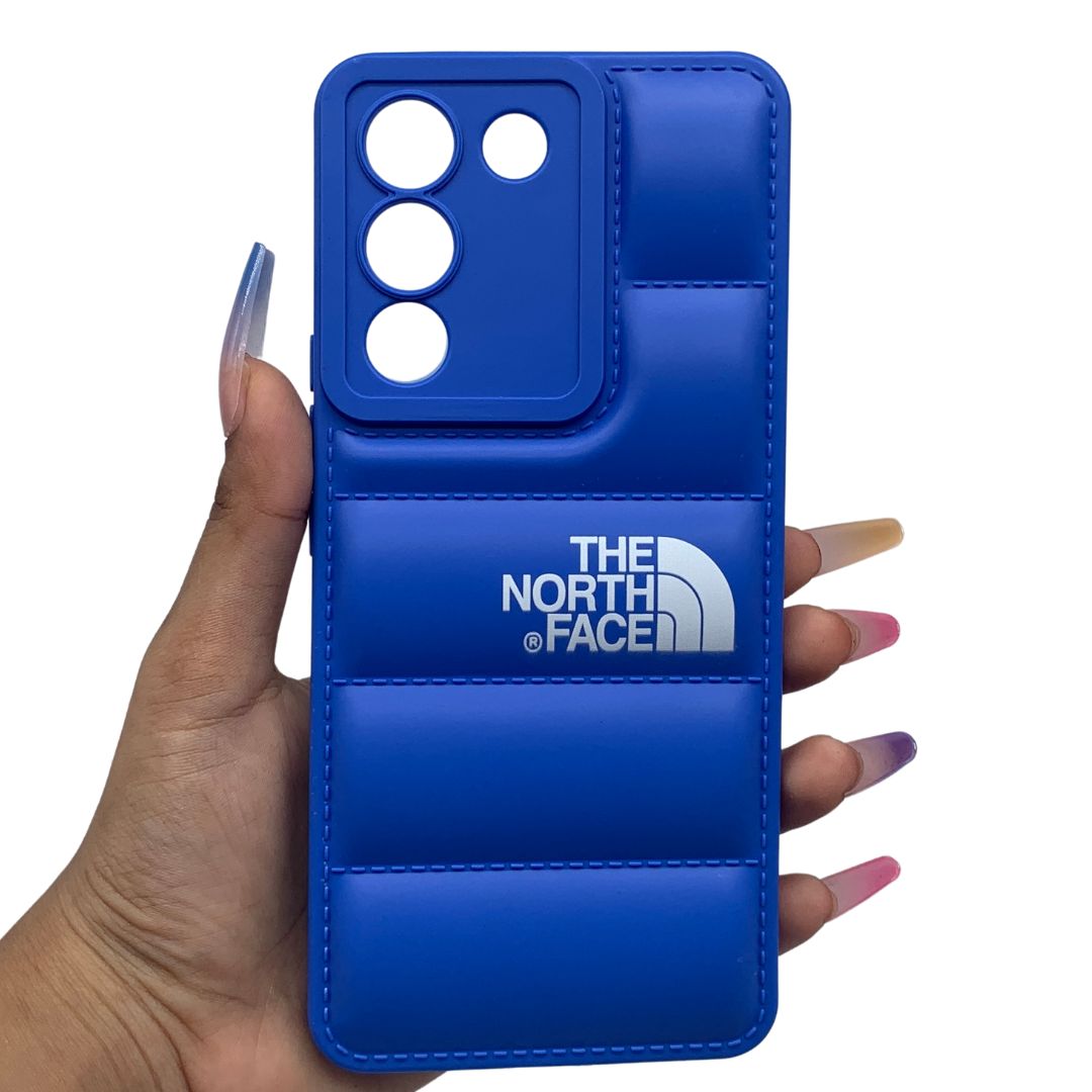 Vivo Y200 Puffer Jacket Case Shock-Absorbing Air Cushion Back Cover