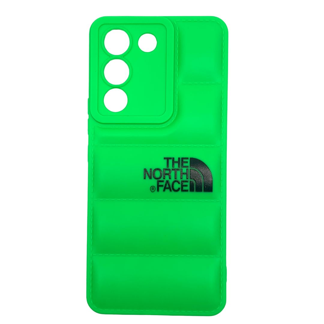 Vivo Y200 Puffer Jacket Case Shock-Absorbing Air Cushion Back Cover