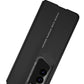 LEEKA Samsung Z Fold 6 case with Super Luxury Sport car fiber Pro case design with free inbuilt Screen Protector