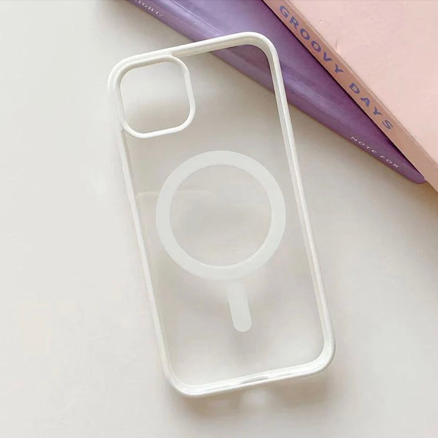 iPhone 15 Shockproof Matte Magsafe Case