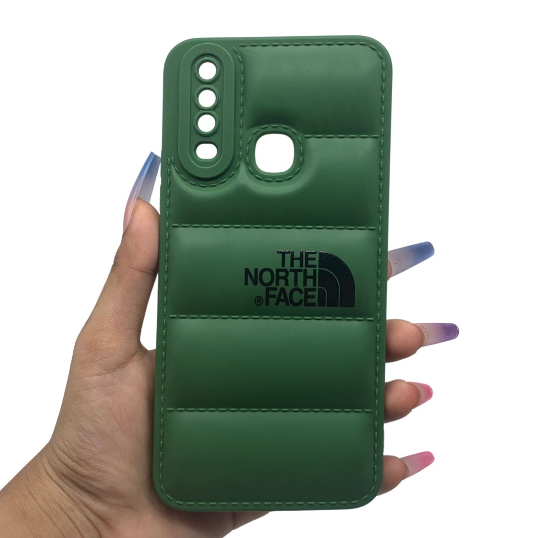 Vivo Y12/Y15/Y17 Puffer Jacket Case Shock-Absorbing Air Cushion Back Cover
