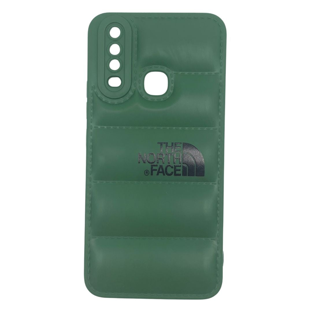 Vivo Y12/Y15/Y17 Puffer Jacket Case Shock-Absorbing Air Cushion Back Cover