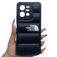 Vivo Y22 Puffer Jacket Case Shock-Absorbing Air Cushion Back Cover