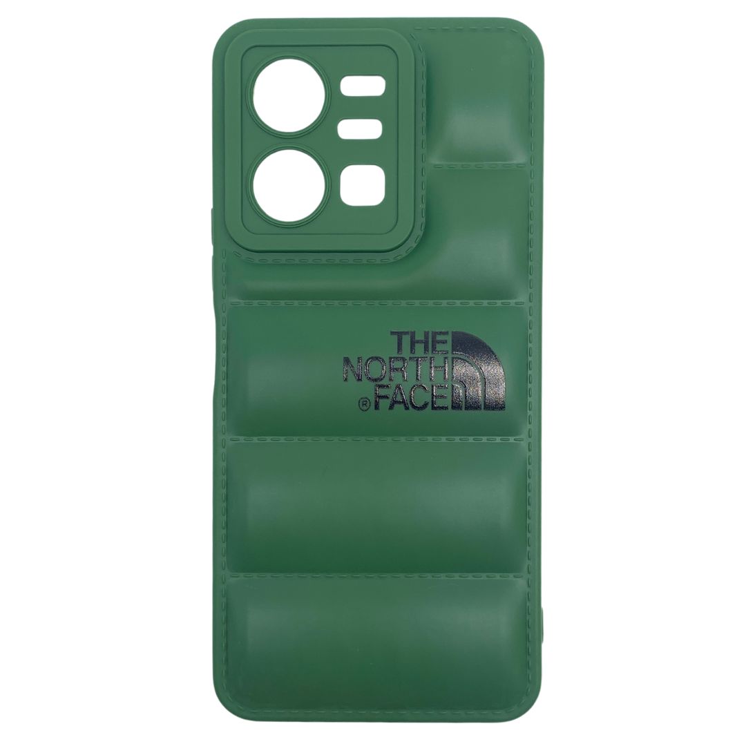 Vivo Y22 Puffer Jacket Case Shock-Absorbing Air Cushion Back Cover