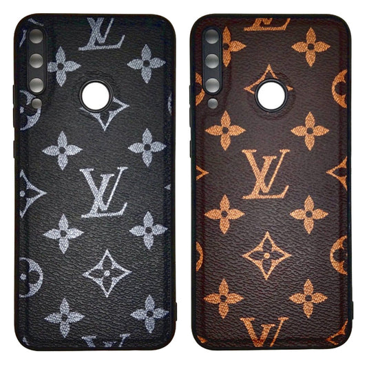 LV Case High Quality Perfect Cover Full Lens Protective Rubber TPU Case For Huawei Y7P