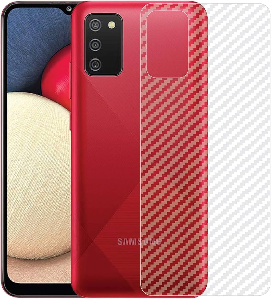 Carbon Back Sticker for Samsung Mobile