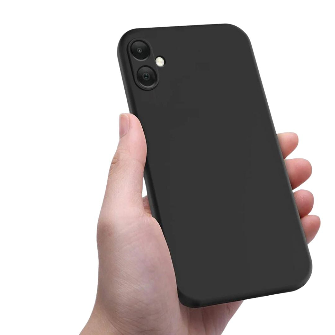 Samsung A05 Soft Silicone Black TPU Back Cover Case For A05