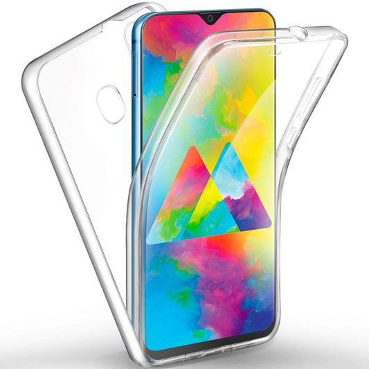 Silicone Clear 360° Case for Samsung M10