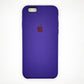 apple silicone case Velvet inner cover Hard back cover for iPhone 6 / 6s